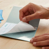 Crealive Cricut Joy Cutaway Karten R20 - 8 Stück - Pastel  Inhalt:  8 Karten im Format 4.25" x 5.5" (10.8 cm x 14 cm) (zusammengeklappt) - Kartenfarben: 3 x Tulip, 3 x Powder Blue, 2 x Whispering Blue 8 Einlagen im Format 4.1" x 5.3" (10.4 cm x 13.6 cm) - Einlagefarbe: Matt silber holografisch 8 Umschläge in 4.37" x 5.75" (11 cm x 14.6 cm) - Farbe: Weiss    Cricut Joy Cut-Away Karten sind geeignet für:  Karten Einladungen