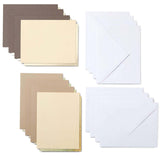 Crealive Cricut Joy Cutaway Karten R20 - 8 Stück - Neutrals  Inhalt:  8 Karten im Format 4.25" x 5.5" (10.8 cm x 14 cm) (zusammengeklappt) - Kartenfarben: 3 x Gray, 3 x Khaki, 2 x Cream 8 Einlagen im Format 4.1" x 5.3" (10.4 cm x 13.6 cm) - Einlagefarbe: Gold holografisch 8 Umschläge in 4.37" x 5.75" (11 cm x 14.6 cm) - Farbe: Weiss    Cricut Joy Cut-Away Karten sind geeignet für:  Karten Einladungen