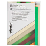 Crealive Cricut Joy Einlegekarten R30 - 8 Stück - Cameron mit Foil Transfer    Inhalt:  8 Karten im Format 4.5" x 6.25" (11.4 cm x 15.9 cm) (zusammengeklappt) / Kartenfarben: 4 Cream und 4 Khaki 8 Einlagen im Format 4.25" x 6" (10.8 cm x 15.2 cm)/ Einlagefarben: 4 Deep Green Metallic & 4 Maroon 8 Transferfolien im Format 4" x 6" (10.2 cm x 15.2 cm): 4 Rose Gold & 4 Emerald 8 Umschläge in 4.6" x 6.5" (11.7 cm x 16.5 cm) / Farbe: Weiss    Cricut Joy Einlegekarten sind geeignet für:  Karten Einladungen