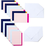 Crealive Cricut Joy Einlegekarten R10 - 15 Stück - Sensei  Inhalt:  15 Karten im Format 3.5" x 4.9" (8.9 cm x 12.4 cm) (zusammengeklappt) - Kartenfarben: 5 x Twilight, 5 x Tulip und 5 x Powder Blue 12 Einlagen im Format 3.25" x 4.6" (8.2 cm x 11.7 cm) - Einlagefarbe: 5 x Mustard, 5 x Party Pink und 5 x Khaki 15 Umschläge in 3.6" x 5.1" (9.2 cm x 13 cm) - Farbe: Weiss    Cricut Joy Einlegekarten sind geeignet für:  Karten Einladungen