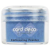 Embossing Powder - Embossing Pulver - Blue 30 ml  In drei einfachen Schritten erreichst Du die schönsten Prägeeffekte auf Papier, Karton, Holz oder sogar Glas. Von der Handbeschriftung bis zur Prägung und von der selbstgemachten Karte bis zur Dekoration für das Zuhause sind die Möglichkeiten grenzenlos.