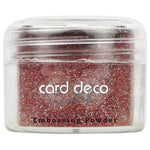 Embossing Powder - Embossing Pulver - Glitter Red 30 ml     In drei einfachen Schritten erreichst Du die schönsten Prägeeffekte auf Papier, Karton, Holz oder sogar Glas. Von der Handbeschriftung bis zur Prägung und von der selbstgemachten Karte bis zur Dekoration für das Zuhause sind die Möglichkeiten grenzenlos.