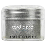 Embossing Powder - Embossing Pulver - Glitter Silver 30 ml  In drei einfachen Schritten erreichst Du die schönsten Prägeeffekte auf Papier, Karton, Holz oder sogar Glas. Von der Handbeschriftung bis zur Prägung und von der selbstgemachten Karte bis zur Dekoration für das Zuhause sind die Möglichkeiten grenzenlos.