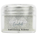 Embossing Powder - Embossing Pulver - Glitter White 30 ml  In drei einfachen Schritten erreichst Du die schönsten Prägeeffekte auf Papier, Karton, Holz oder sogar Glas. Von der Handbeschriftung bis zur Prägung und von der selbstgemachten Karte bis zur Dekoration für das Zuhause sind die Möglichkeiten grenzenlos.