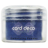 Embossing Powder - Embossing Pulver - Solid Blue 30 ml     In drei einfachen Schritten erreichst Du die schönsten Prägeeffekte auf Papier, Karton, Holz oder sogar Glas. Von der Handbeschriftung bis zur Prägung und von der selbstgemachten Karte bis zur Dekoration für das Zuhause sind die Möglichkeiten grenzenlos.