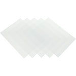 Deckblatt PVC 150 µm - A4 - Transparent  Das Deckblatt / Acetatfolie (PVC) ist eine transparente Folie, die Du als Einlage bei Karten, Boxen oder bei Papierhäuser als Fenster etc. verwenden kannst. Sie ist 0,15 mm dick und Du kannst sie sehr vielfältig einsetzen.     Die Polyesterfolie ist geeignet für:  Fenster in Papierhäuser Einlagen bei Karten oder Boxen Deckblatt für Präsentationen