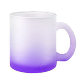 Glastasse mit Farbverlauf - Purple