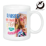 Klassische Keramiktasse 330 ml weiss - 1 Stück