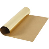 Kunstlederpapier - Gold  Inhalt:  1 x Rolle Farbe: gold    Spezifikationen:  Gewicht: 350 g/m2 Grösse: 49 x 100 cm Mischung aus Papier und Stoff (Cellulose und Latex) lederähnliche Struktur ist im feuchten Zustand einfacher zu bearbeiten Rückseite ist bügelbar