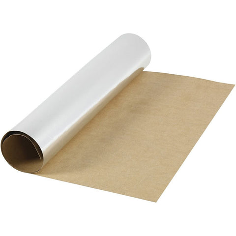 Kunstlederpapier - Silber  Inhalt:  1 x Rolle Farbe: Silber    Spezifikationen:  Gewicht: 350 g/m2 Grösse: 49 x 100 cm Mischung aus Papier und Stoff (Cellulose und Latex) lederähnliche Struktur ist im feuchten Zustand einfacher zu bearbeiten Rückseite ist bügelbar