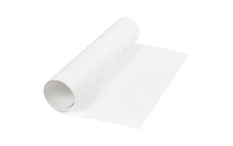 Kunstlederpapier - Weiss  Spezifikationen:  Gewicht: 350 g/m2 Grösse: 50 x 100 cm Mischung aus Papier und Stoff (Cellulose und Latex) lederähnliche Struktur ist im feuchten Zustand einfacher zu bearbeiten Rückseite ist bügelbar    Kunstlederpapier kannst Du sehr vielseitig einsetzen. Ob Handyhüllen, coole Taschen, Label, Accessoires und vieles Mehr! Du kannst es beinahe grenzenlos einsetzen.   Das Kunstlederpapier ist geeignet zum:  Schneiden Waschen Bügeln Besticken Bemalen Einfärben Bedrucken