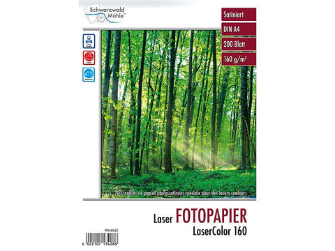 LaserColor Fotopapier 160 g/m2 - A4 - Crealive