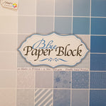 Paper Block 230 g/m2 - 12’’ x 12’’ - Blue - Crealive