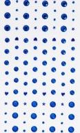 Schmucksteine selbstklebend - Blau - Crealive