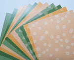 Paper Pad 200 g/m2 - 12’’ x 12’’ - Splash Citrus  Inhalt:  12 Blatt 12 Designs    Dieses Paper Pad ist geeignet für:  Karten Boxen 3D-Projekte Geschenk-Verpackungen Scrapbooking    Spezifikationen:  12’’ x 12’’ (30.5 cm x 30.5 cm) 200 g/m2 beidseitig bedruckt säure- und ligninfrei