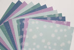 Paper Pad 200 g/m2 - 12’’ x 12’’ - Splash Mint     Inhalt:  12 Blatt 12 Designs    Dieses Paper Pad ist geeignet für:  Karten Boxen 3D-Projekte Geschenk-Verpackungen Scrapbooking    Spezifikationen:  12’’ x 12’’ (30.5 cm x 30.5 cm) 200 g/m2 beidseitig bedruckt säure- und ligninfrei    Das Designpapier/Paper Pad 200 g/m2 - 12’’ x 12’’ - Splash Mint ist eine tolles Basispapier für Karten und Plotts. 