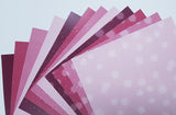 Paper Pad 200 g/m2 - 12’’ x 12’’ - Splash Pink  Inhalt:  12 Blatt 12 Designs    Dieses Paper Pad ist geeignet für:  Karten Boxen 3D-Projekte Geschenk-Verpackungen Scrapbooking