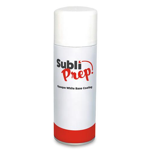 Subli Prep - Grundlack Weiss-deckend für den Sublimationstransfer  Grundlack Weiss-deckend für den Sublimationstransfer, Subli Prep, gibt es in einer 400 ml Sprühdose und hat ein rotes Etikett. Digi Coat Sublimationslacke sind zur Vorbereitung für den Sublimationsdruck. Sie wurden für die Vorbehandlung von unbeschichteten Produkten entwickelt, um diese im Sublimationsverfahren zu bedrucken.- Crealive