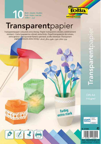 Transparentpapier 115 g/m2 - A4 - Crealive