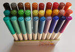 Cricut 30 Zeichenstifte 0.4 - Ulitmate Fine Point Pen Set     Inhalt:  30 Zeichenstifte    Spezifikationen:  0.4 (feine Spitze) Farben: Schwarz, Rot, Blau, Grün, Gelb, Sour Apple, Candy Corn, Blueberry, Candy Crystal, Very Berry, Cactus Pink, Bluebonnet, Lavender, Honeysuckle, Sage, Armadillo, Geode, Indian Red, Adobe Clay, Moccasin, Jade, Gemstone Blue, Wine, Pink Crystal, Coral, Turquoise, Tawny, Light Green, Light Turquoise, und Magenta  wasserbasiert