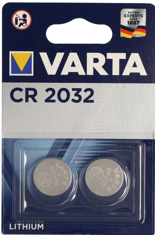 VARTA Lithium Knopfzelle CR2032 - 2er Pack - Crealive