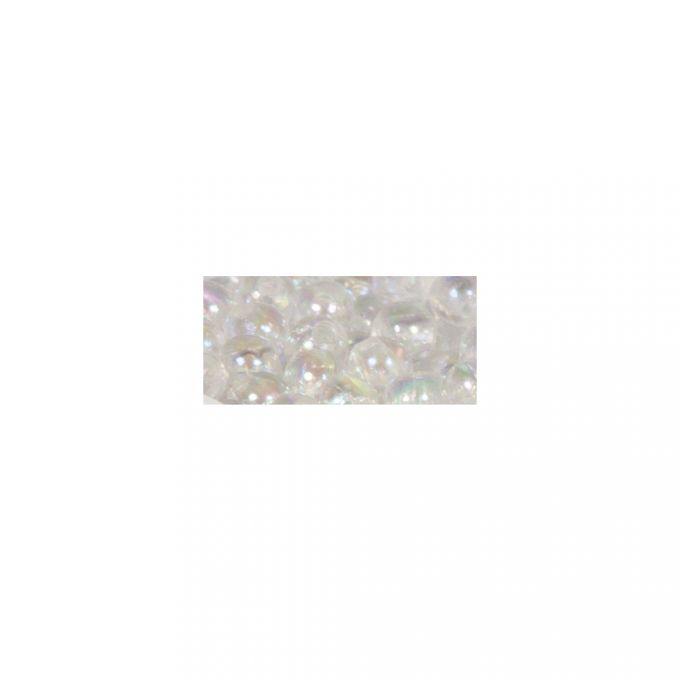 Wachsperlen 4 mm - weiss irisierend - Crealive
